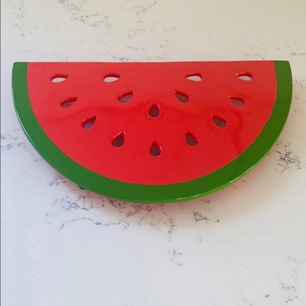 Crate&Barrel Watermelon Trivet